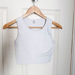 Yogalicious Ribbed Sleeveless Top
